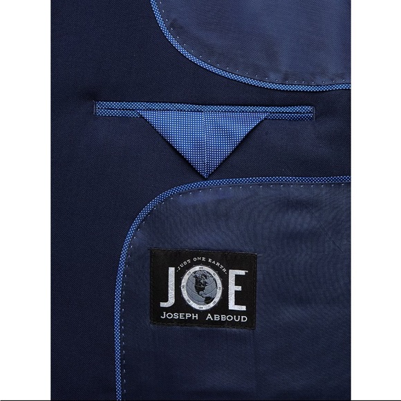 JOE Joseph Abboud Executive Fit Suit and Pants | Bright Blue | 44S / W38 - Picture 4 of 4